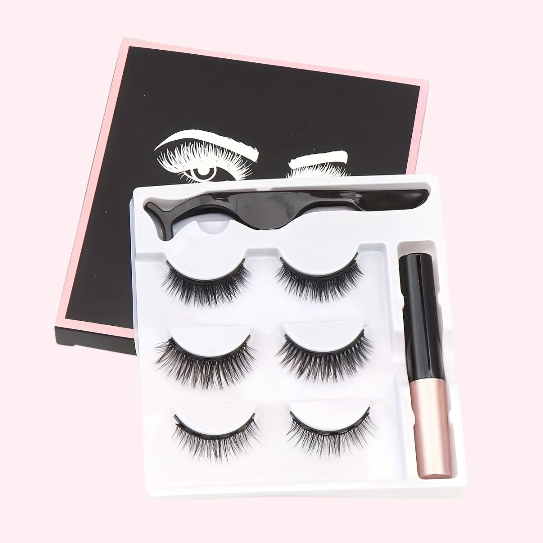 Pestañas Magnéticas reutilizables (Pack de 3)