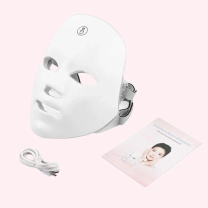 Máscara facial LED