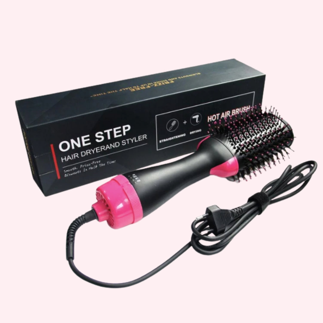 Cepillo secador y voluminizador Rosa