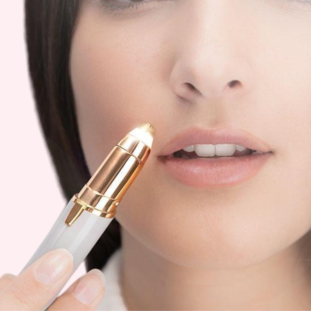 Depiladora facial de precisión con LED