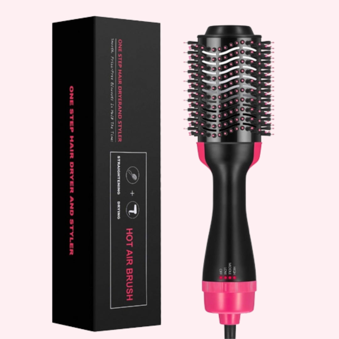 Cepillo secador y voluminizador Rosa